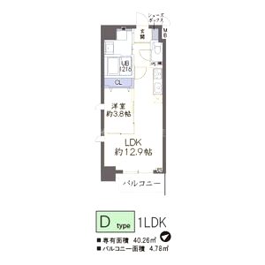 メゾン ド ボヌールの間取り図