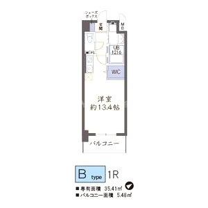 メゾン ド ボヌールの間取り図