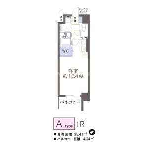 メゾン ド ボヌールの間取り図