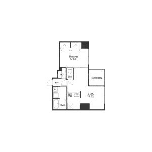 Y’s大手通の間取り図