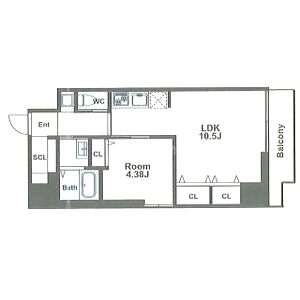 Y’s大手通の間取り図