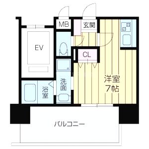 ドゥーエ森ノ宮の間取り図