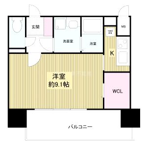 ドゥーエ森ノ宮の間取り図