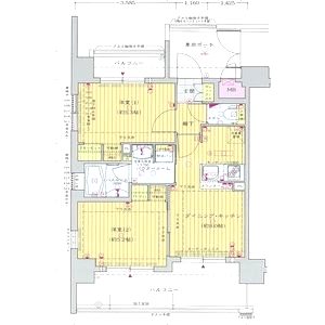 エステムプラザ京都御所ノ内REGIAの間取り図