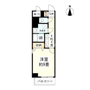 プルミエール南本町の間取り図