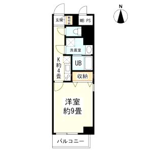 プルミエール南本町の間取り図