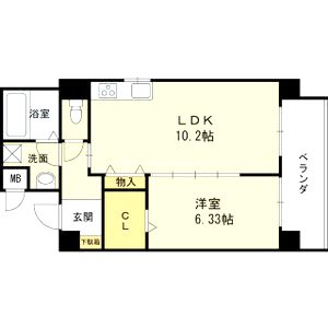 ノーベル都島の間取り図