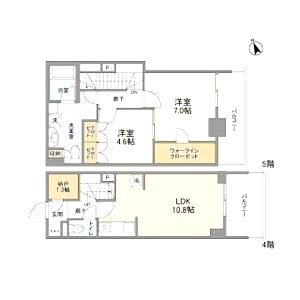 とけいや館 北野坂の間取り図