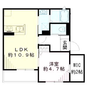エ・カーサの間取り図