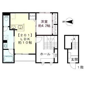 ウェルゲート サウスの間取り図