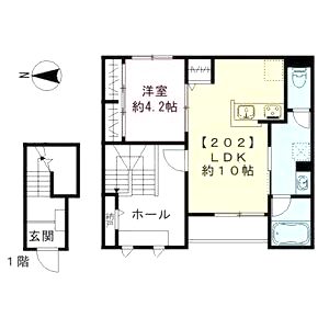 ウェルゲート サウスの間取り図