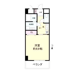幸田マンション幸町の間取り図