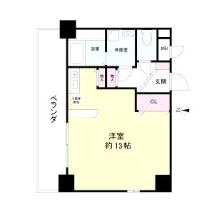 幸田マンション幸町の間取り図
