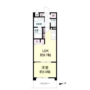 estageo関目高殿の間取り図