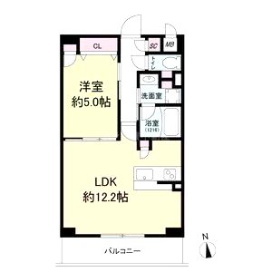 estageo関目高殿の間取り図