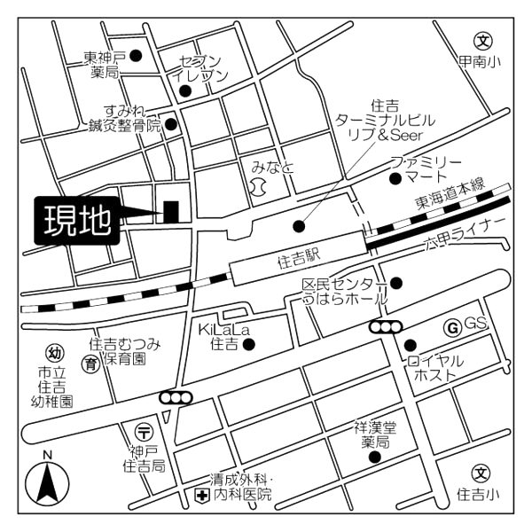 LAFFICE住吉本町の外観2枚目