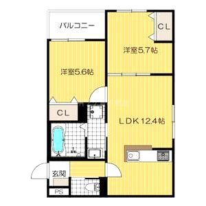 Lian Flair守口の間取り図