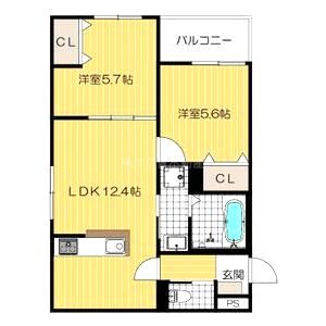 Lian Flair守口の間取り図