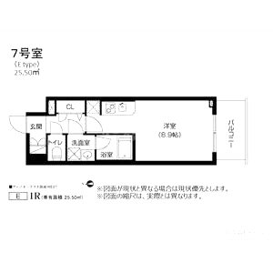アーバネックス大阪城WESTの間取り図
