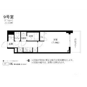 アーバネックス大阪城WESTの間取り図