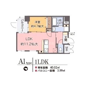 シルエラ甲南山手の間取り図