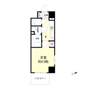 ベクス福島の間取り図
