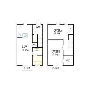 プランドールA・B・C棟の間取り図