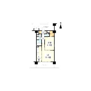 サニープレイス西芦屋 2号館の間取り図