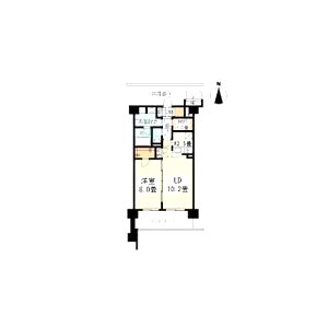 サニープレイス西芦屋 2号館の間取り図