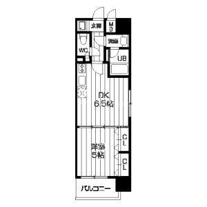レジディア京町堀の間取り図