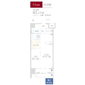 ATKレジデンスなんばの間取り図
