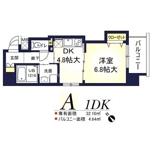 グレースTMの間取り図