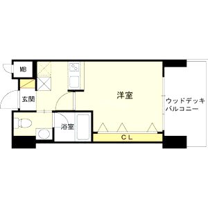 W.O.B.ROKKOHMICHIの間取り図