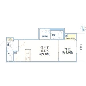 ウェルスクエア西宮の間取り図
