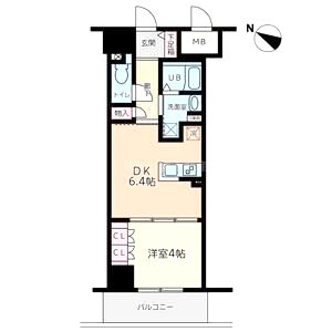 神戸元町Noahの間取り図