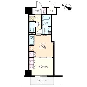 神戸元町Noahの間取り図