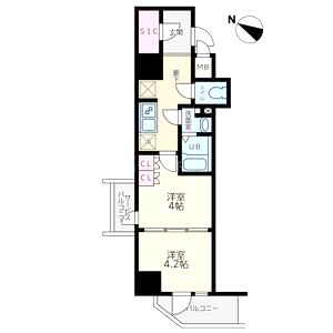 神戸元町Noahの間取り図