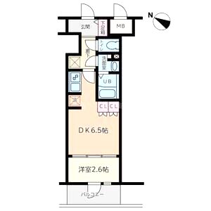 神戸元町Noahの間取り図