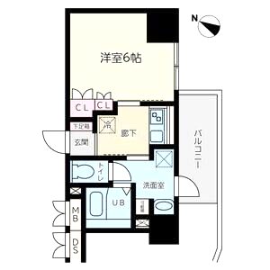 神戸元町Noahの間取り図
