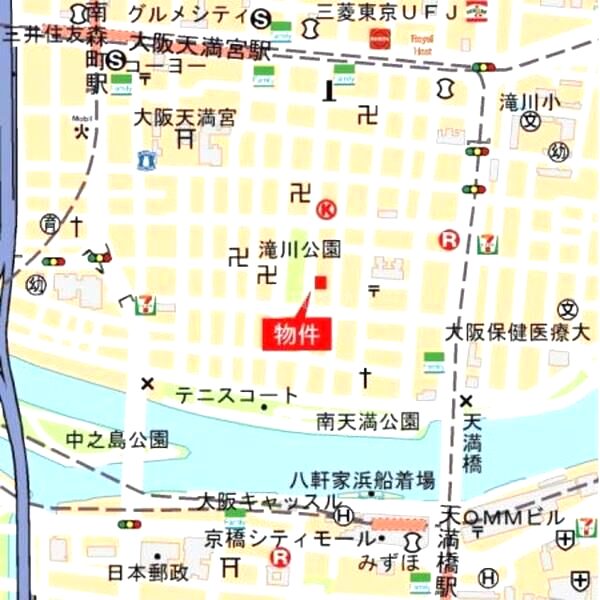 天満橋ケルスコートParkViewの外観2枚目