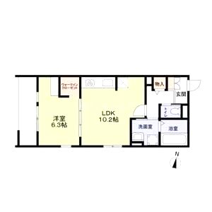 BENE OKAMOTOの間取り図