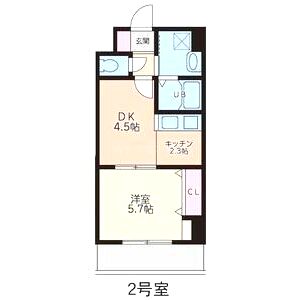 S-FORT江坂Fioreの間取り図
