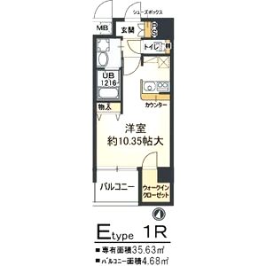 グリーン テラス 尼崎の間取り図