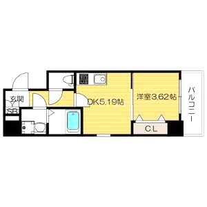 Wind Bell大宮の間取り図