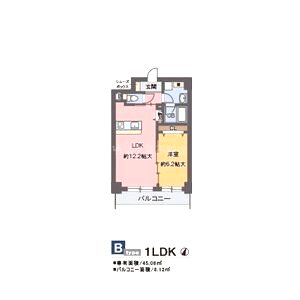 パルテール甲南山手の間取り図