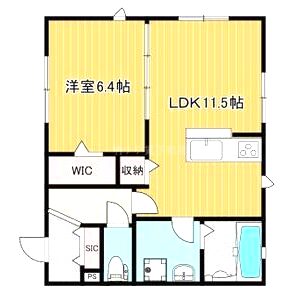 Sun Graceの間取り図