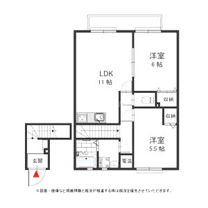 パナコート長田の間取り図