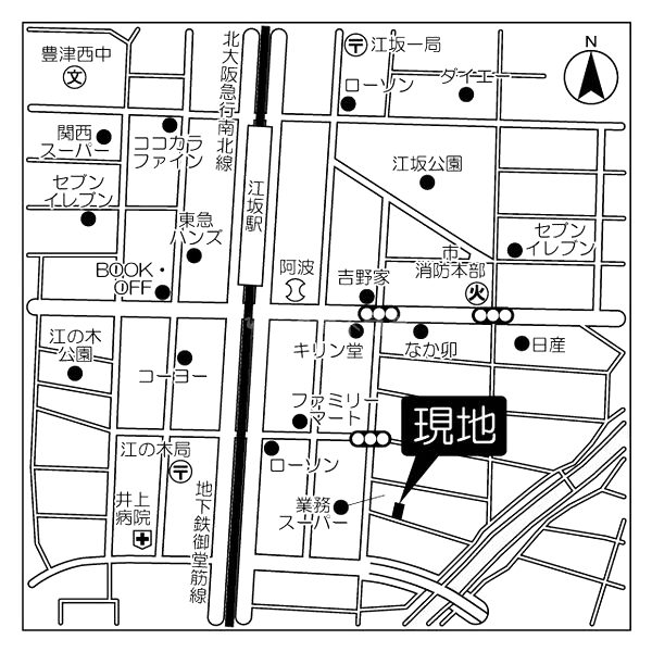 ソルレヴェンテ江坂広芝町の外観2枚目
