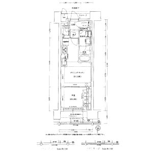 ザ・京都レジデンス 四条河原町の間取り図