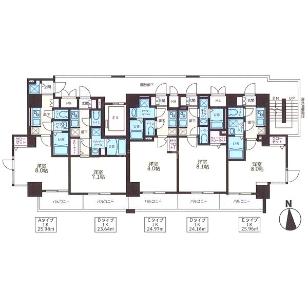 S-RESIDENCE西長堀の室内写真3枚目
